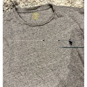 Men's Polo Ralph Lauren Large Gray Long Sleeve Shirt